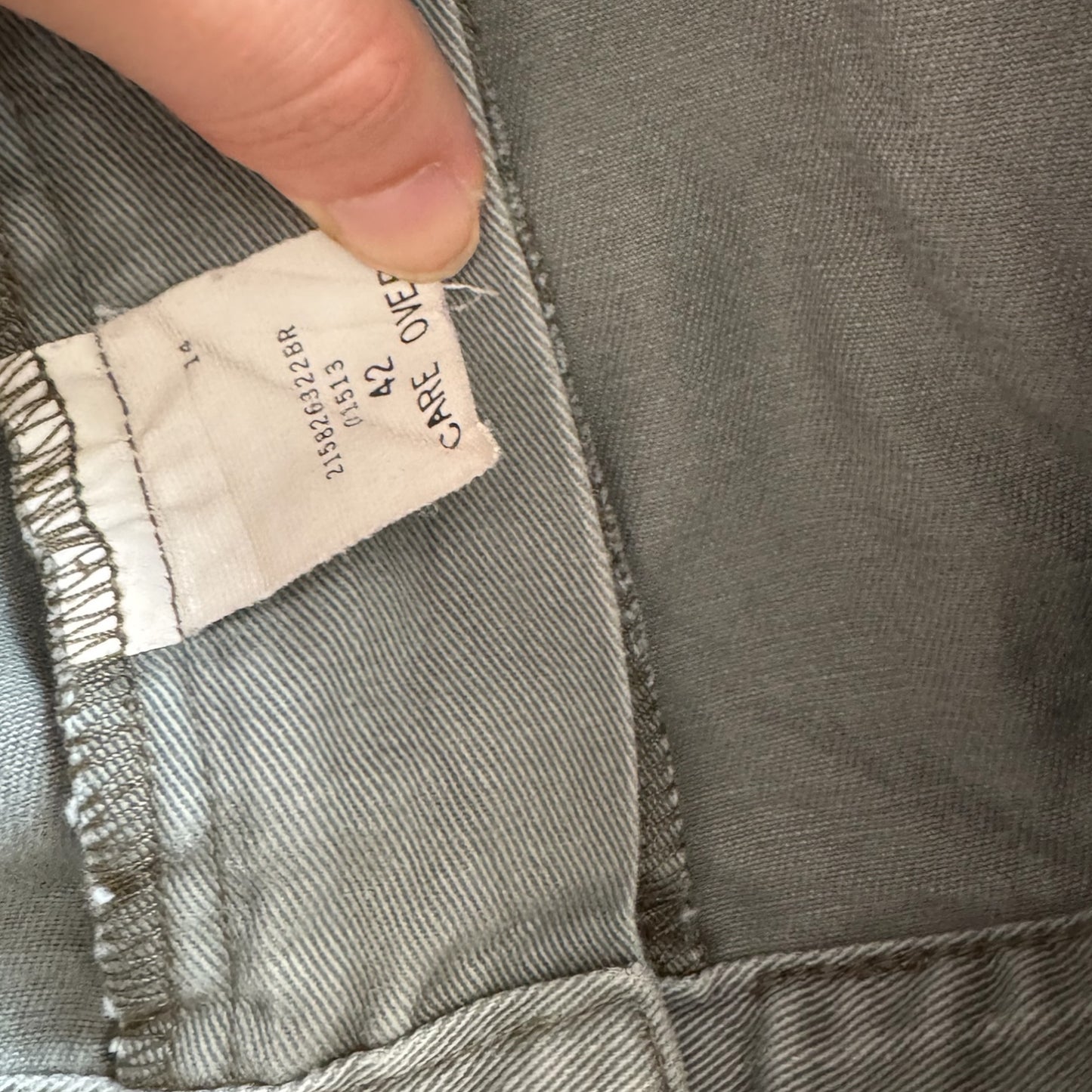 Size 42 Ralph Lauren Grey Chino Shorts