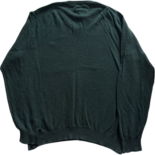 Large Chaps Green V-Neck Jumper
