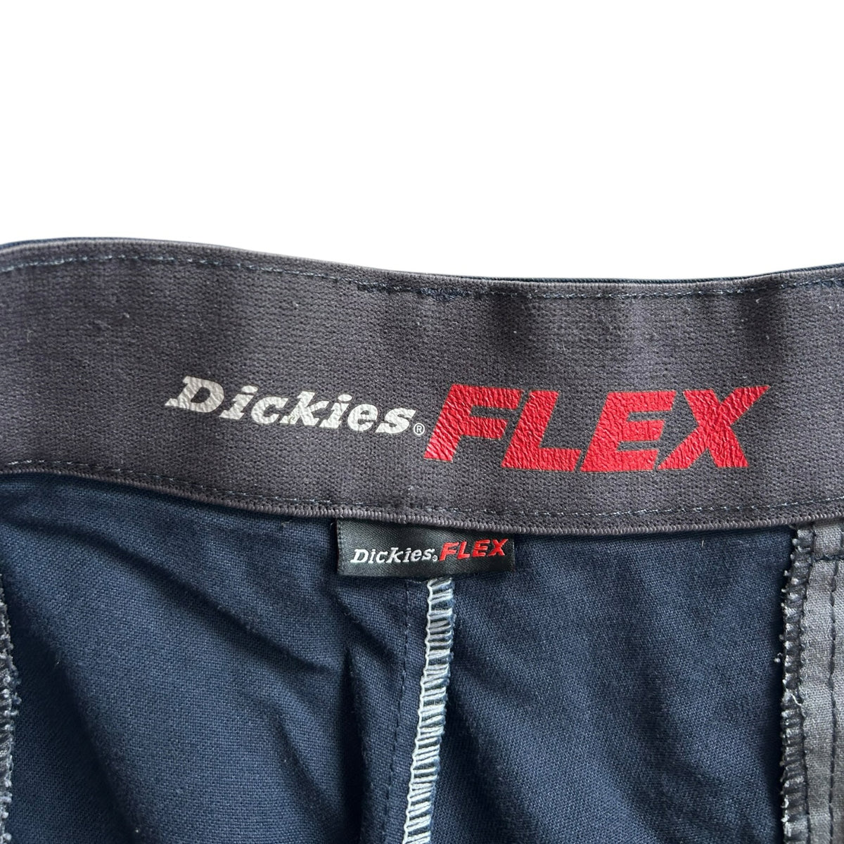 38" Dickies Flex Navy Long Shorts