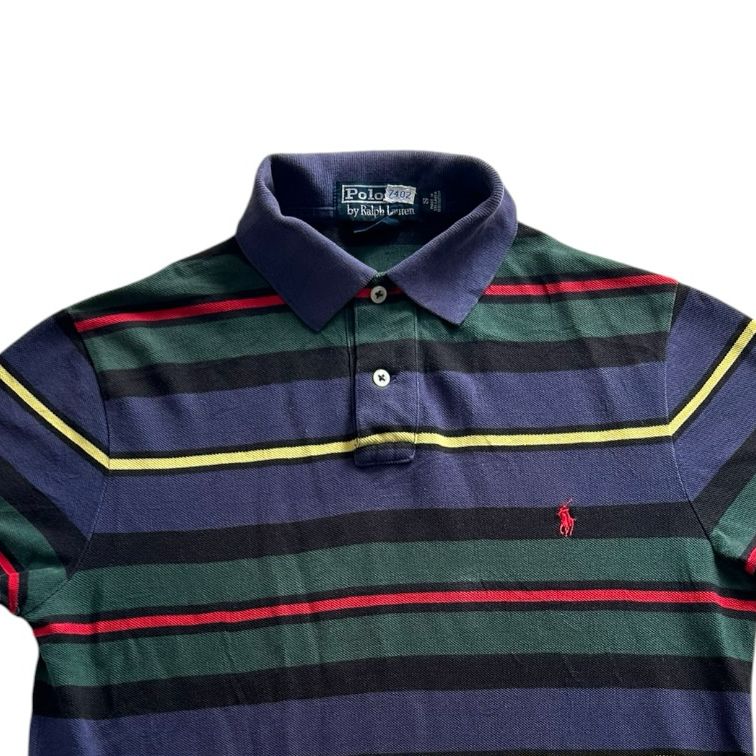 Small Ralph Lauren Multicoloured Striped Polo Shirt