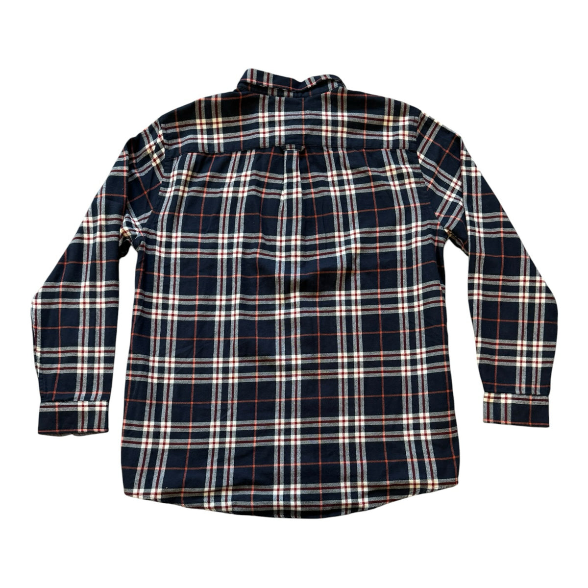 Brand New XXL Crew Clothing Navy Tartan Shirt