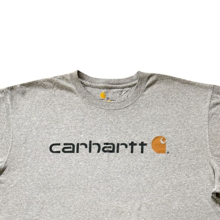 3XL Carhartt Grey Spellout T-Shirt