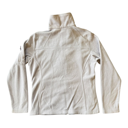 Woman's Medium Columbia Light Purple Full Zip Fleece