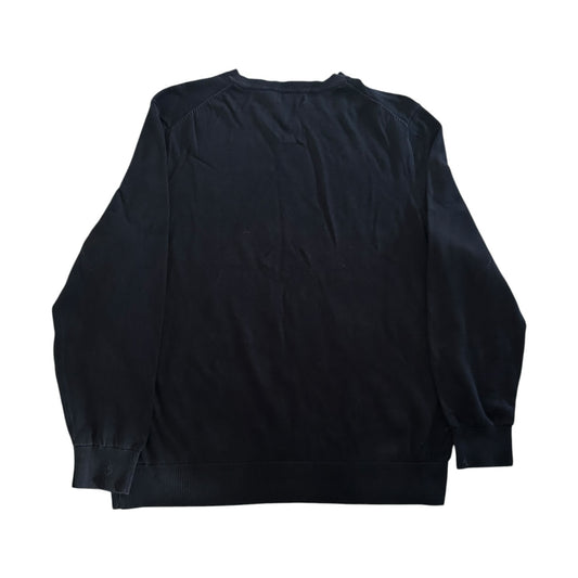 Large Nautica Navy V-Neck Thin Sweatshirt
