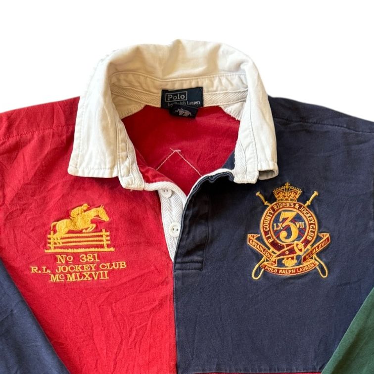 Aged 14-16 Ralph Lauren Jockey Club Rugby Shirt