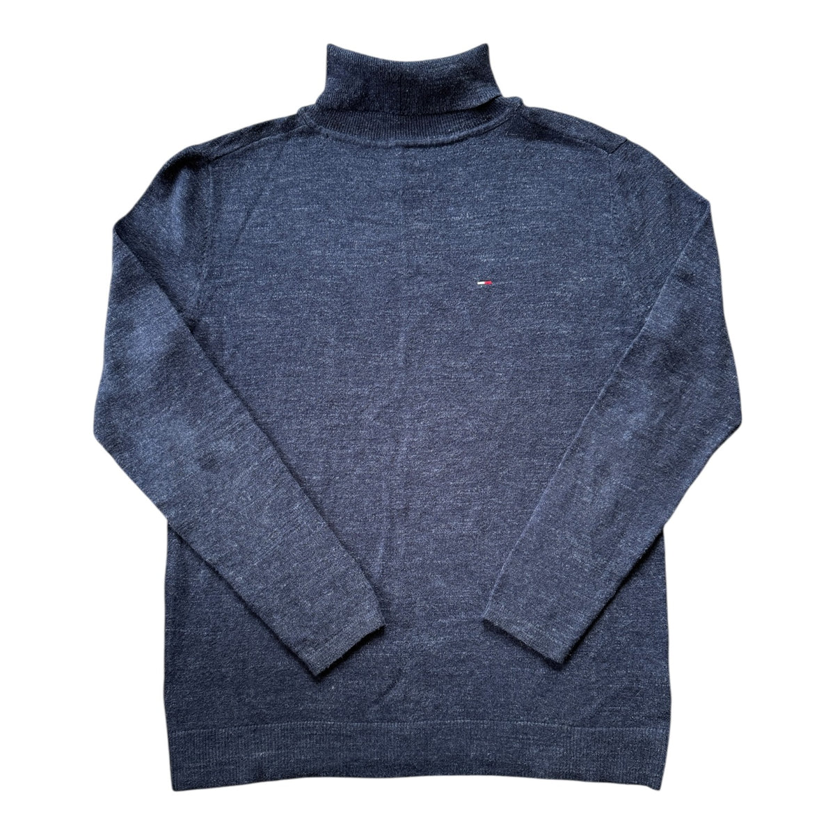 Small Tommy Hilfiger Navy Turtle Neck Jumper