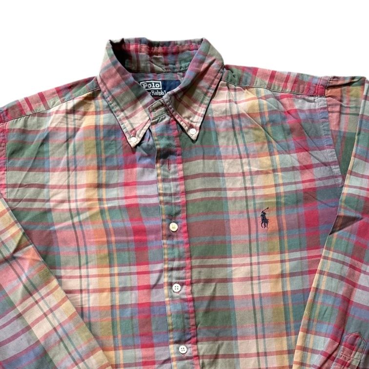 Large Ralph Lauren Plaid Shirt