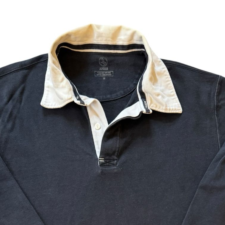 Medium Aigle Black Rugby Shirt
