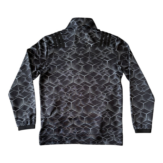 Small Adidas New Zealand All Blacks Track Jacket - Repaired