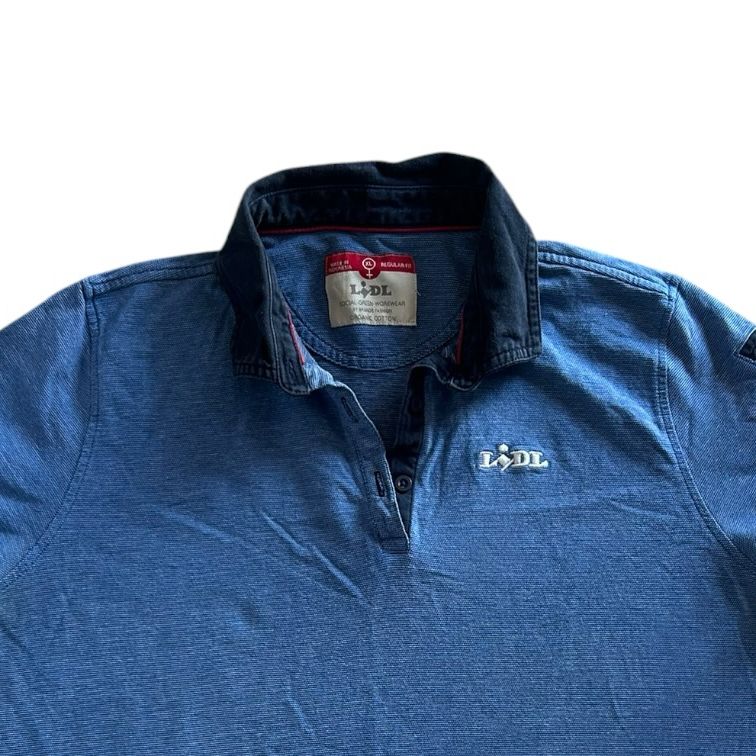 Extra large Lidl Blue Polo Shirt