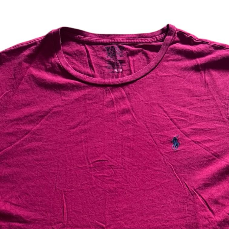 Extra large Ralph Lauren Magenta Red T-Shirt