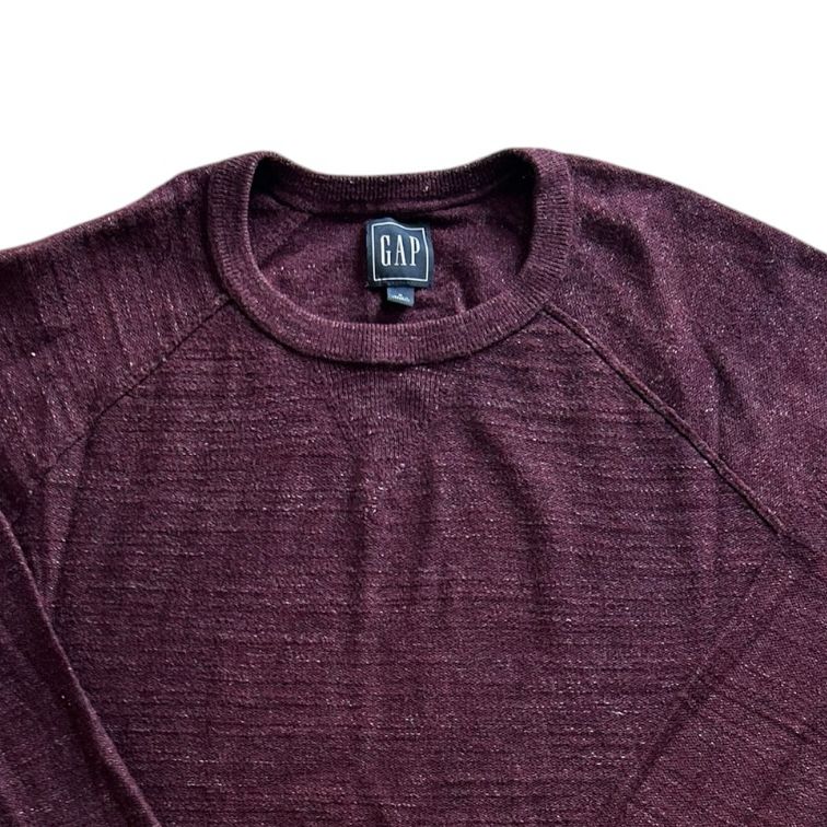 Medium Gap Burgundy Red Crewneck Jumper