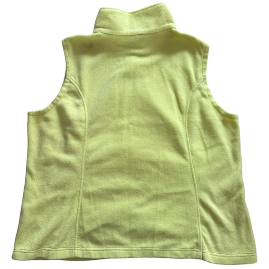 XXL Columbia Yellow Sleeveless Gilet Fleece