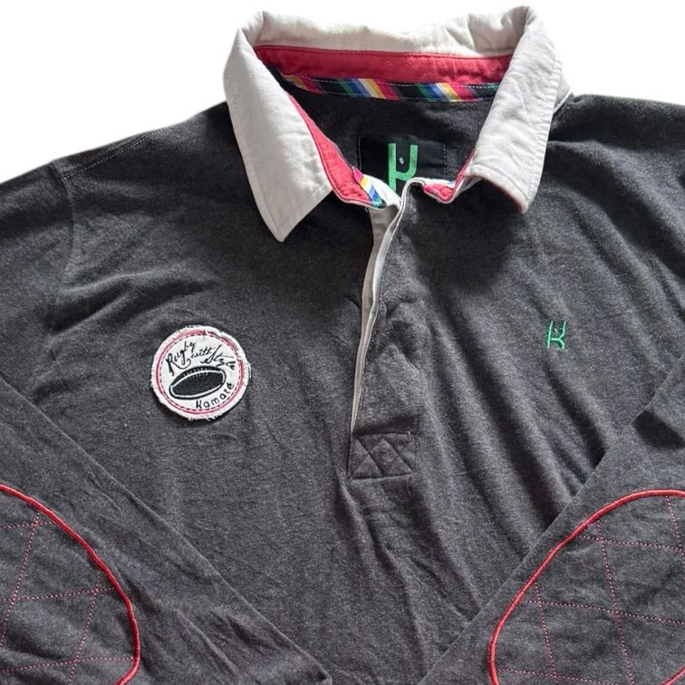 Extra large Kamaté Grey Rugby Shirt
