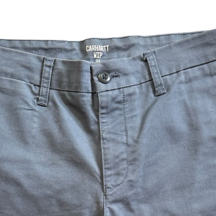 32" Carhartt WIP Blue Sid Shorts