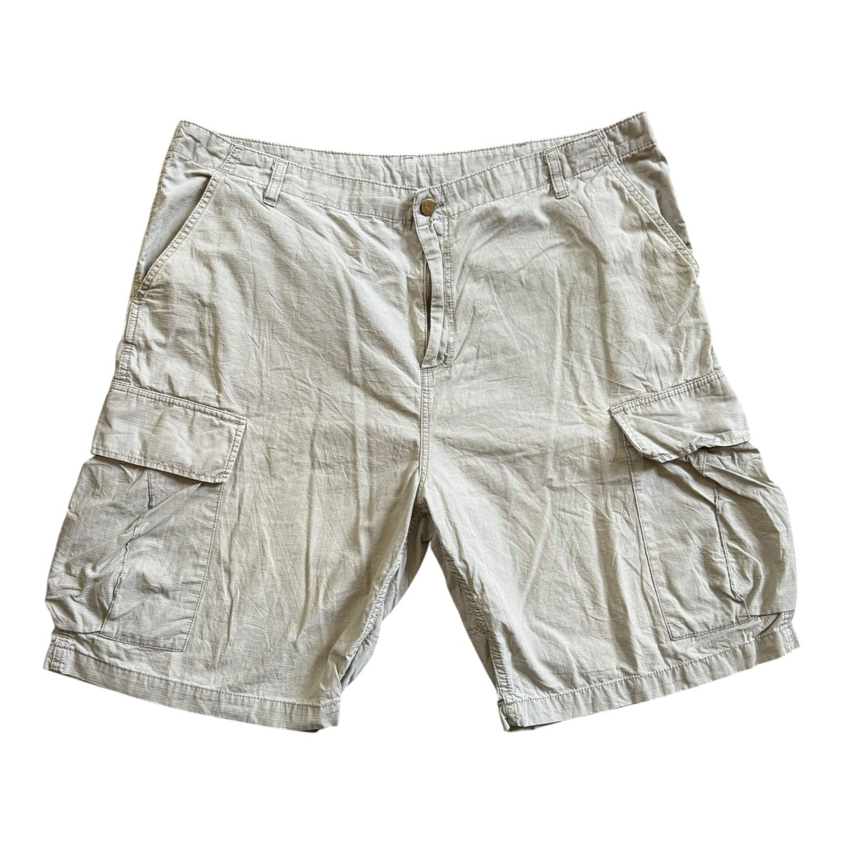 40" Carhartt Beige Cargo Bermuda Shorts