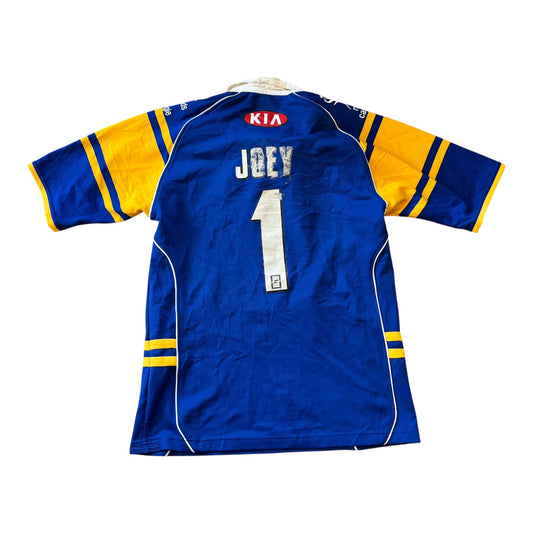 Signed Medium Leeds Rhinos Blue Rugby Shirt