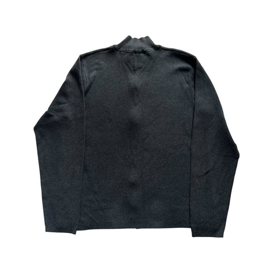 Woman's Extra large Tommy Hilfiger Black Full Zip Jumper