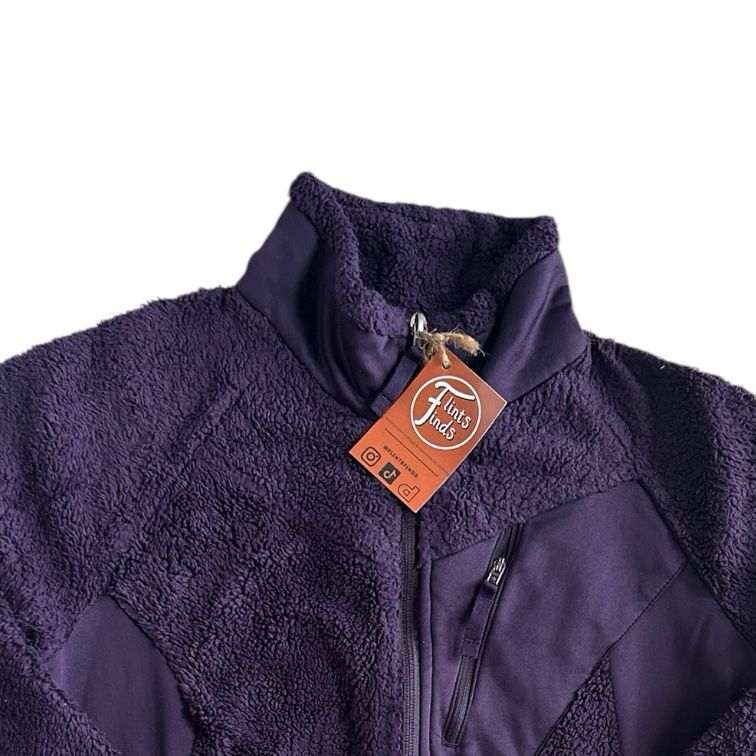 Woman's Medium Coumbia Purple Full Zip Fleece