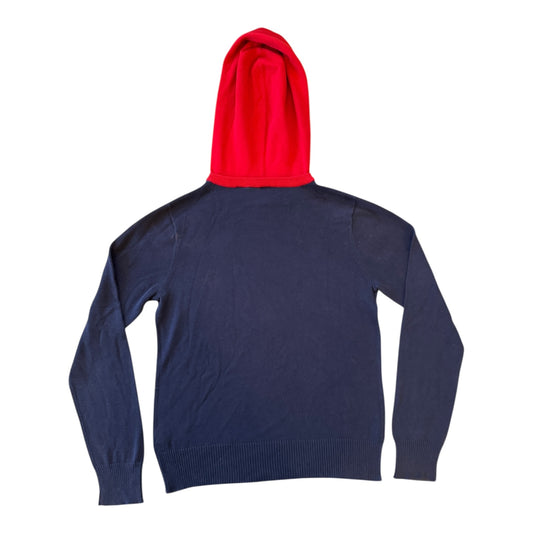 Woman's Medium Ralph Lauren Navy USA Flag Hoodie