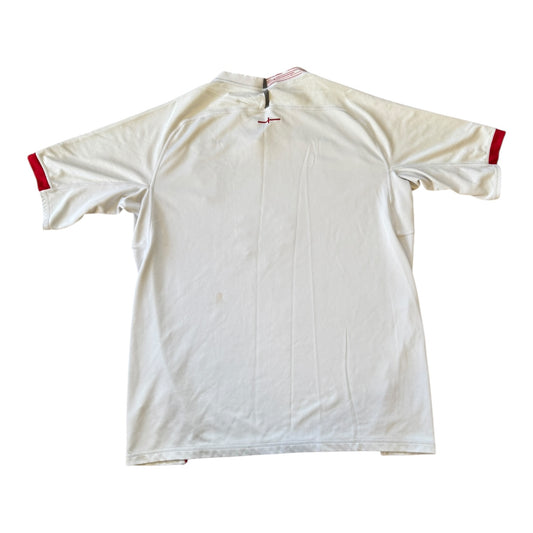 3XL Canterbury White England Rugby Shirt
