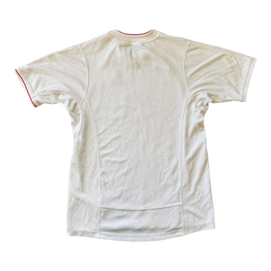 Small 2009 Nike White England Rugby Shirt