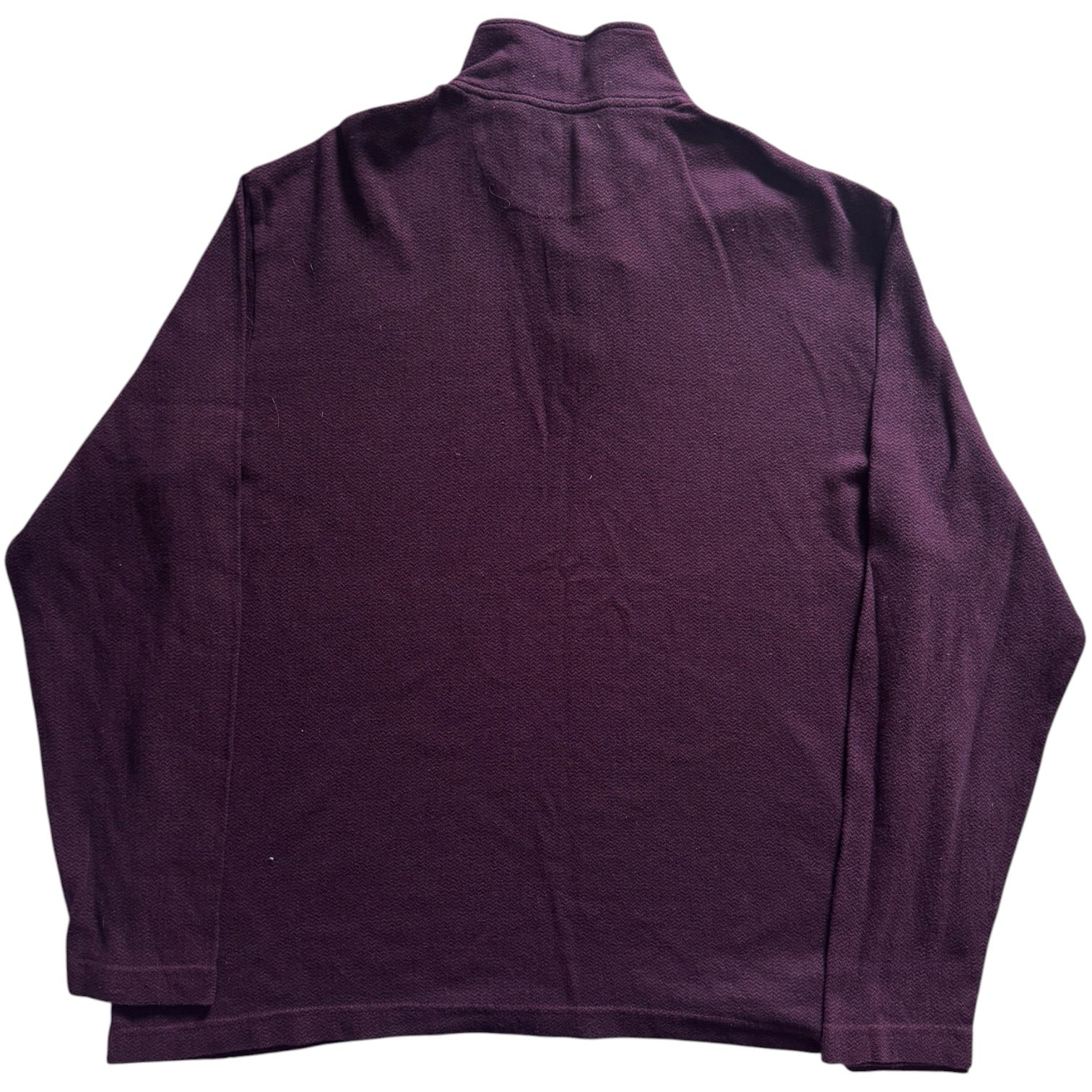 Extra large Chaps Purple Zig Zag Patterned 1/4 Zip