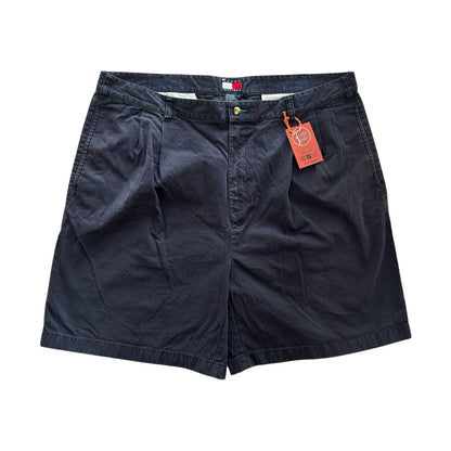 42" Tommy Hilfiger Navy Pleated Chino Shorts