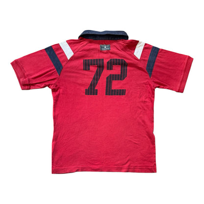 Aged 10-12 Nike Red Soccer Field Polo Shirt