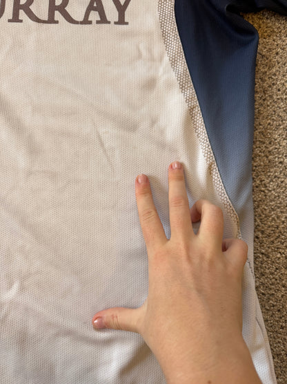 Medium 2009 Canterbury White Scotland Rugby Shirt