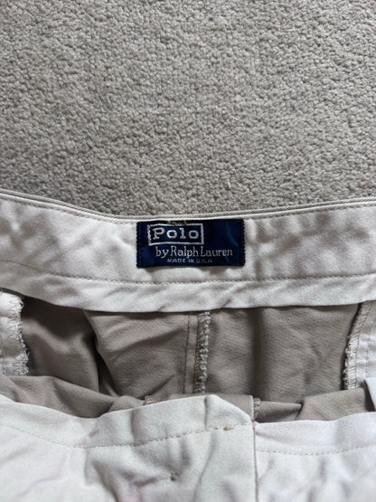 40" Ralph Lauren Beige Grey Shorts