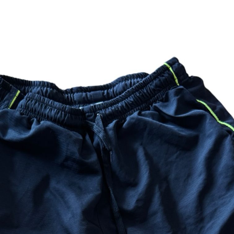 Medium Lacoste Black and Yellow Shorts
