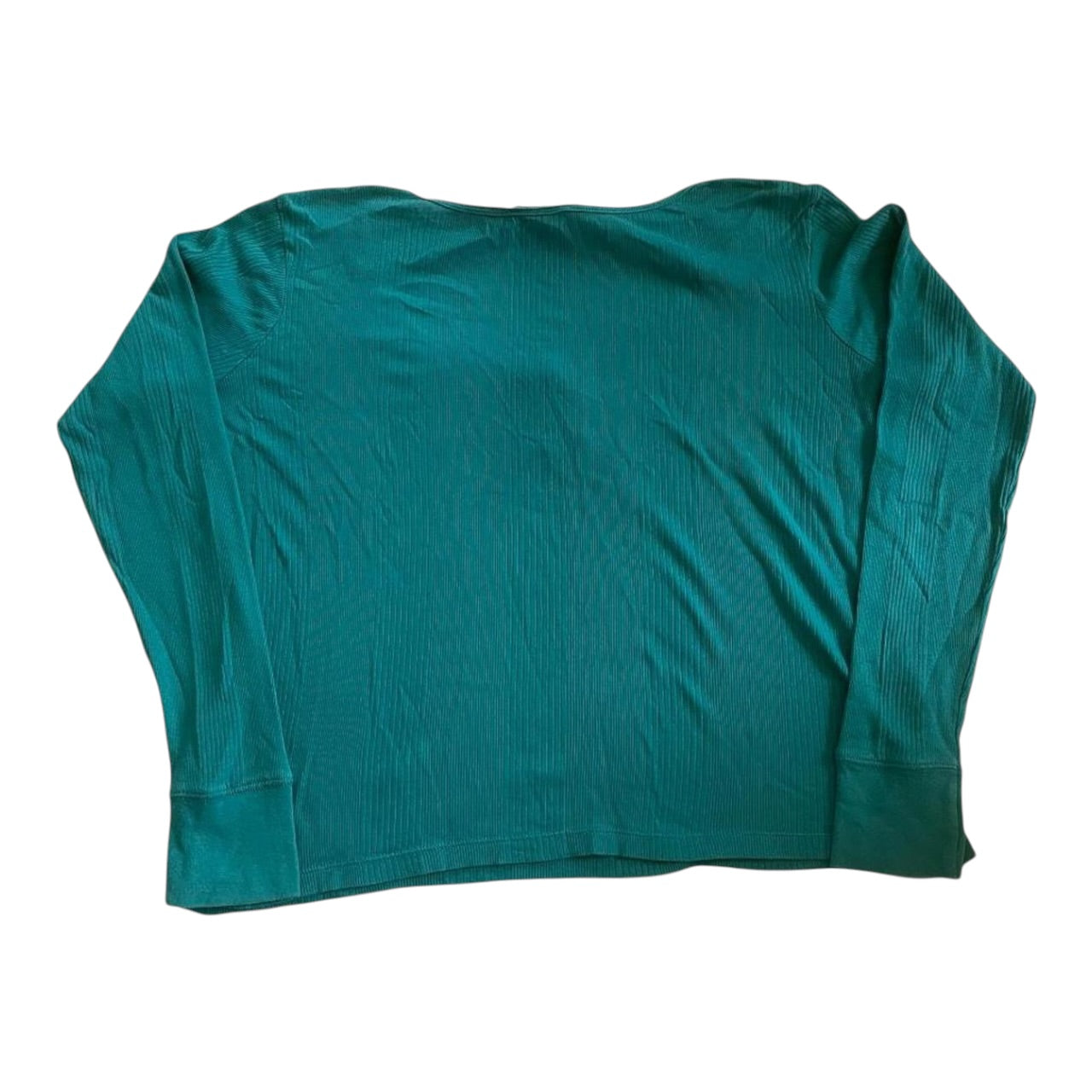 Woman's Large Harley Davidson Teal Long Sleeved T-Shirt