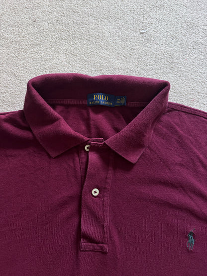 3XB Ralph Lauren Burgundy Red Polo Shirt
