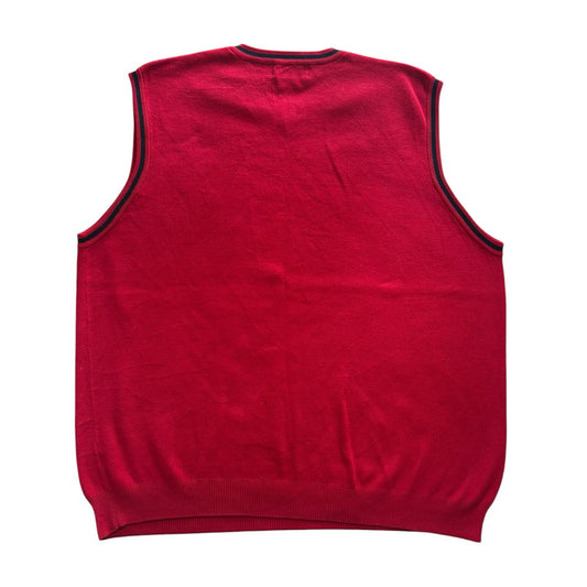 XXL Chaps Red Sweater Vest