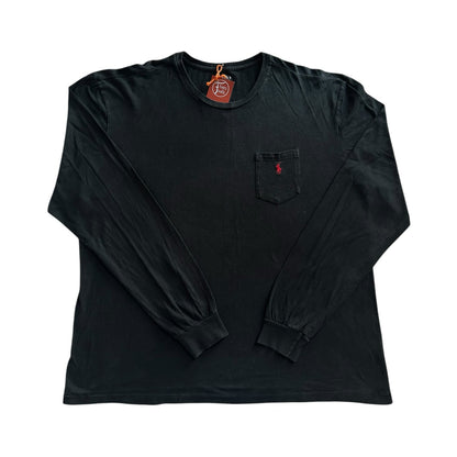 XXL Ralph Lauren Black Long Sleeved T-Shirt