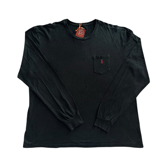 XXL Ralph Lauren Black Long Sleeved T-Shirt