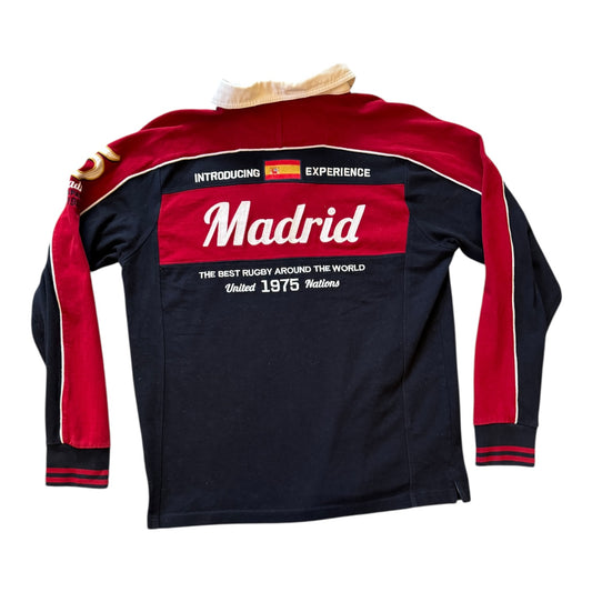 Small Kevingston Navy Spain Rugby Shirt