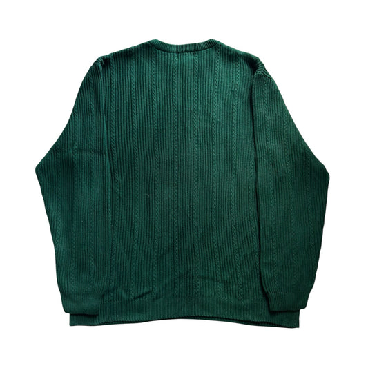 Extra large Chaps Green Knitted Jumper