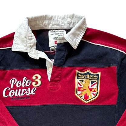 Medium Kevingston Navy Lancashire Great Britain Rugby Shirt