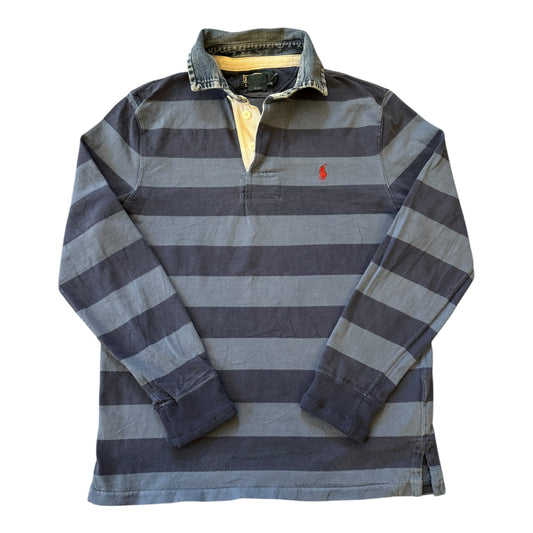 Small Ralph Lauren Navy Rugby Shirt