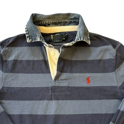 Small Ralph Lauren Navy Rugby Shirt