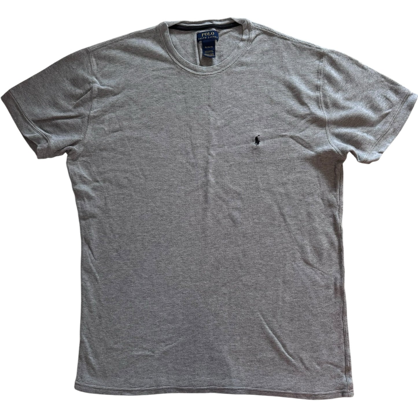 Extra large Ralph Lauren Grey Waffle Knit T-Shirt