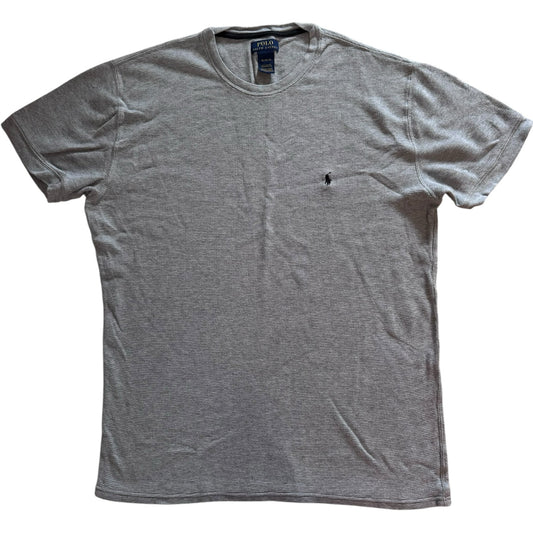 Extra large Ralph Lauren Grey Waffle Knit T-Shirt