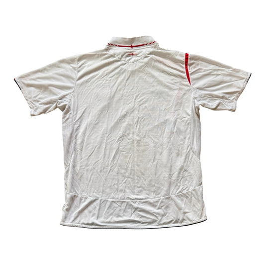 2006 Extra large Umbro White England Football Shirt