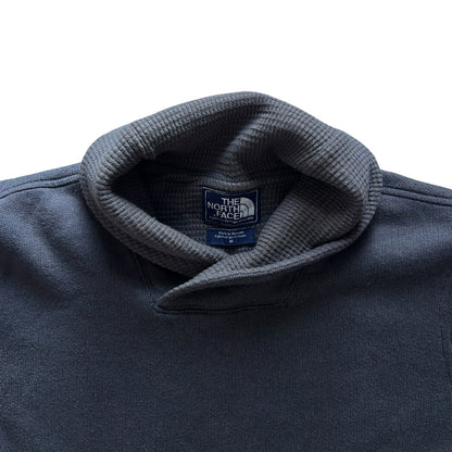 Medium The North Face Blue Shawl Neck Sweatshirt