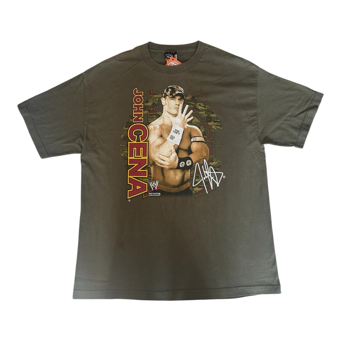 Extra large WWE Green John Cena T-Shirt