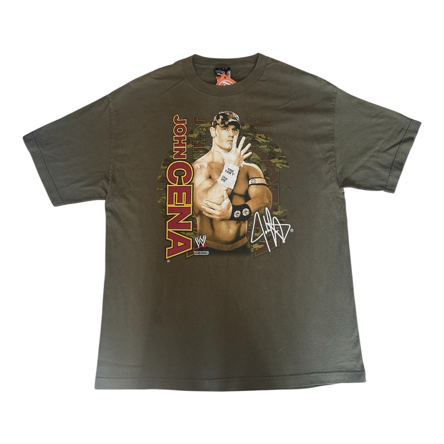 Extra large WWE Green John Cena T-Shirt