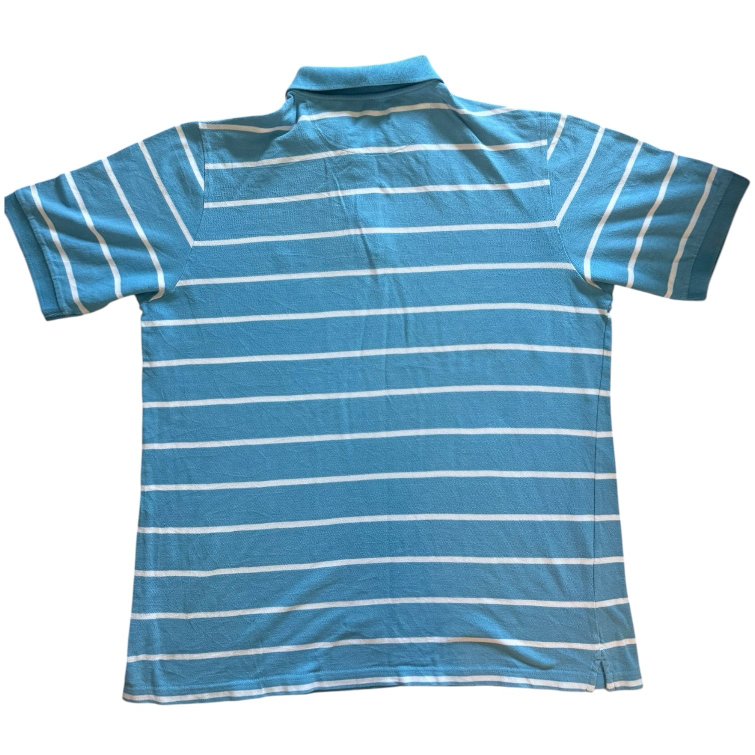 Extra large Chaps Light Blue and White Polo Shirt