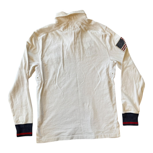 Small Ralph Lauren White USA Rugby Shirt